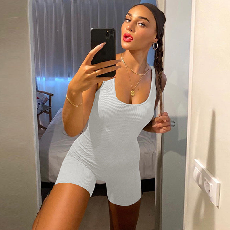 Scoop Neck Playsuit