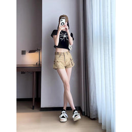 Women Slash Knee Jeans