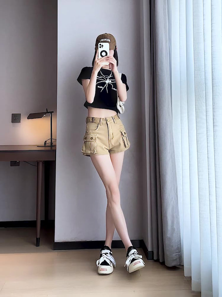 Women Slash Knee Jeans