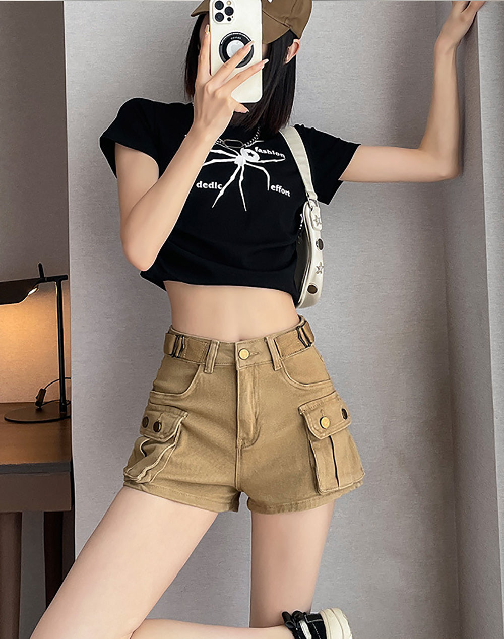 Women Slash Knee Jeans