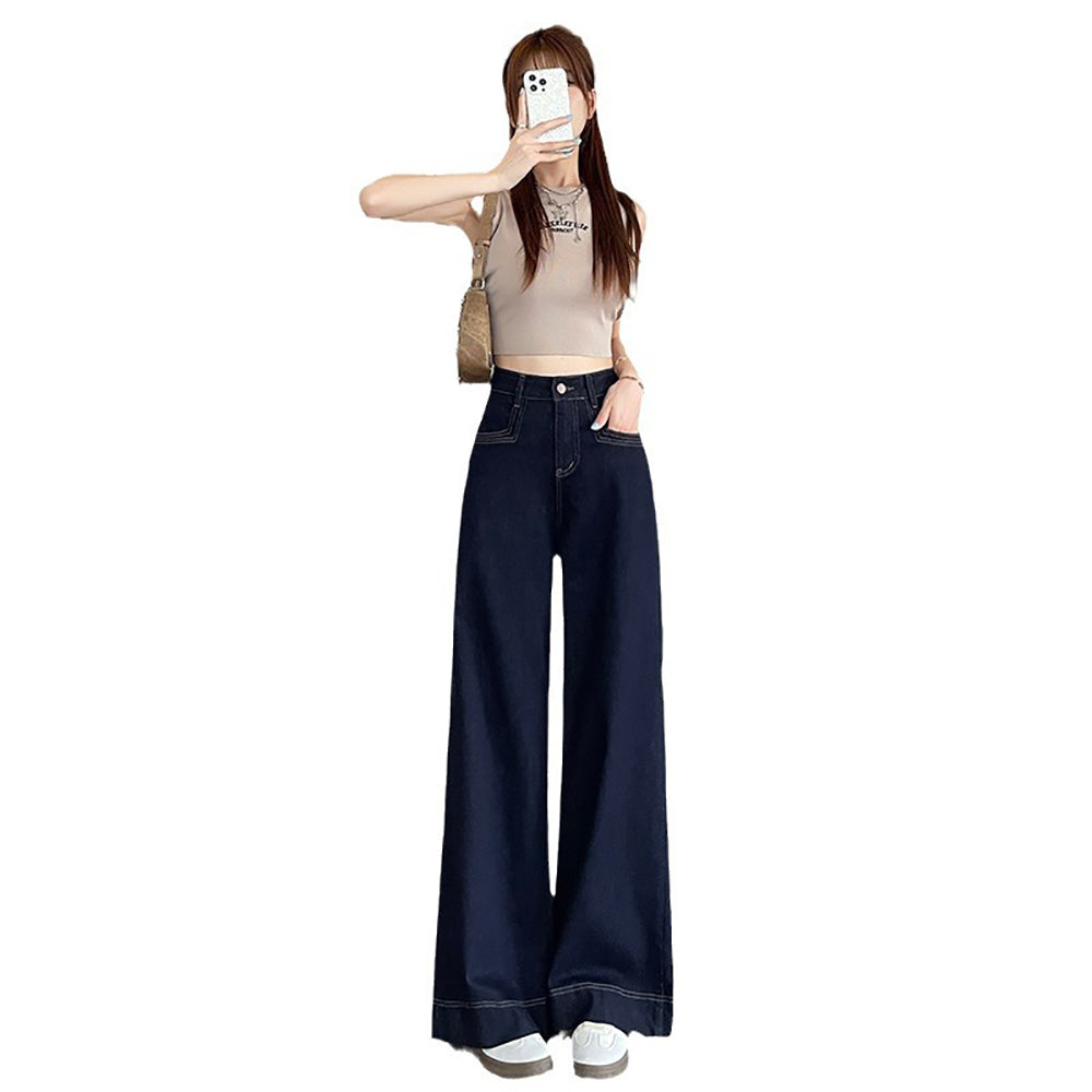 Women Mid-Rise No Fade Flared Jeans