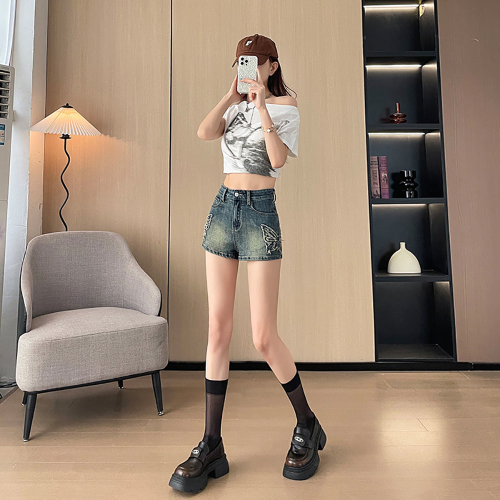 Women Skinny Fit Highly Distressed Jeans