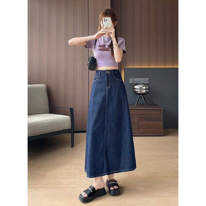 Women Straight Maxi Skirt