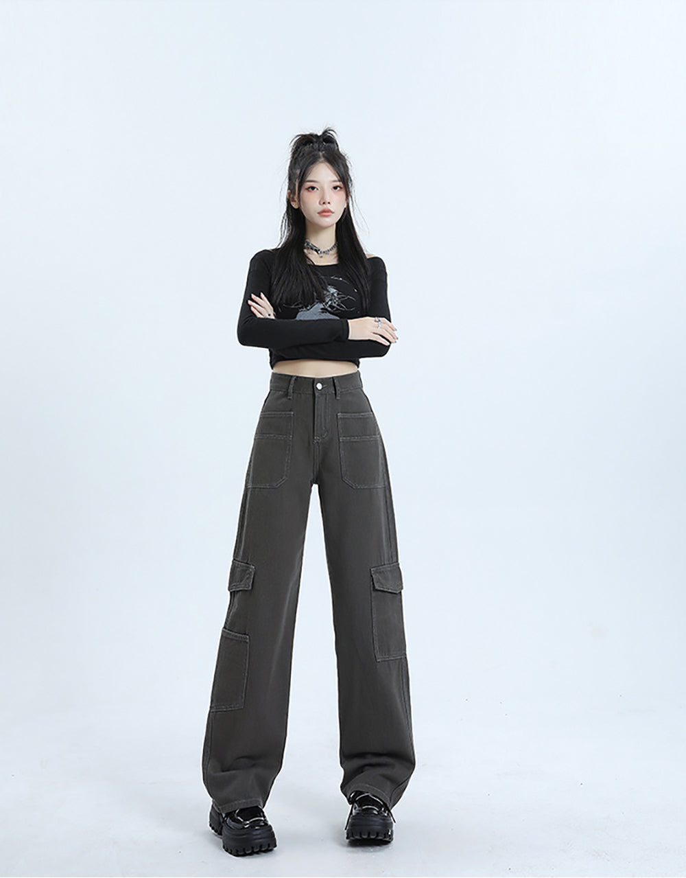 Women Mid Rise Relaxed Fit Jeans
