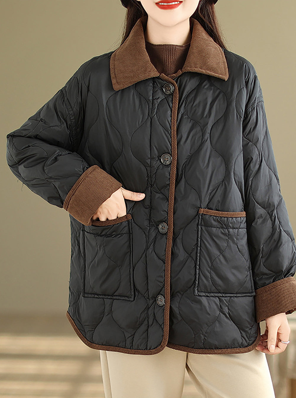 StyleCast Women Geometric Casual Jacket