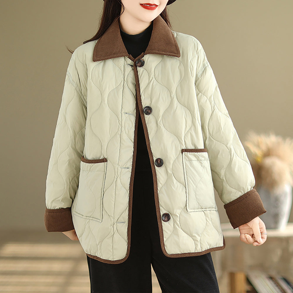 Solid Single-Breasted Jacket