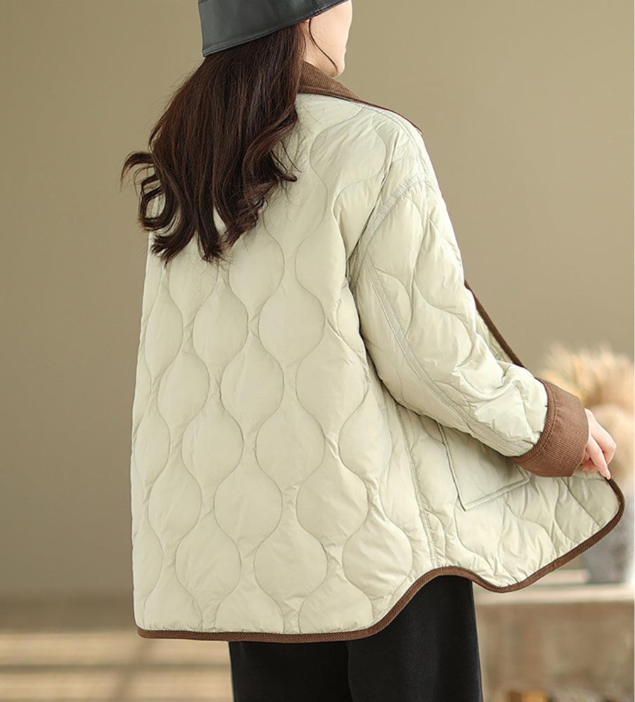 Solid Single-Breasted Jacket