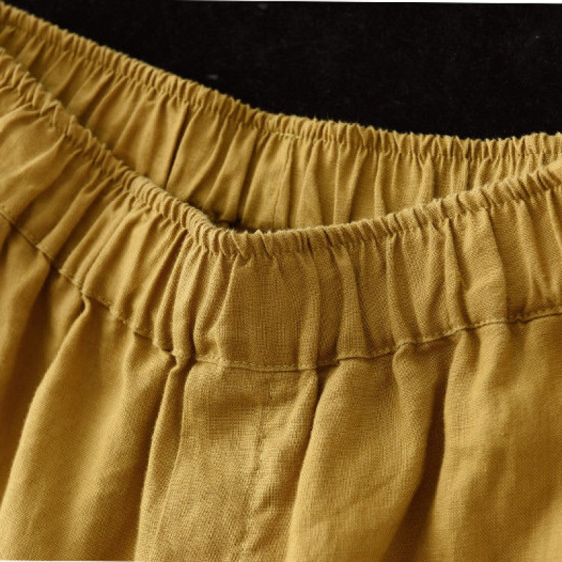Women Loose Fit Easy Wash Trousers