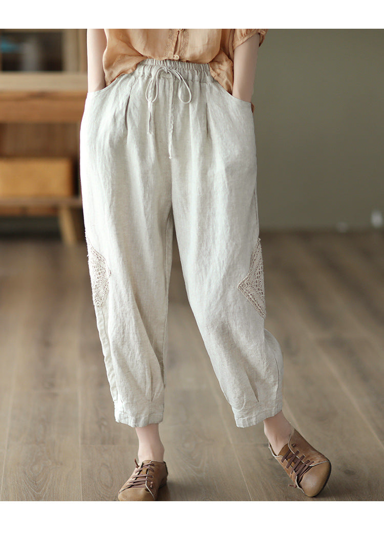 Women High-Rise Relaxed Fit Trousers