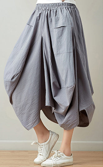 Women Mid-Rise Flared Trousers