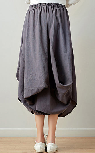 Women Mid-Rise Easy Wash Wide Leg Trousers