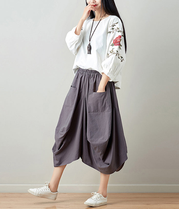 Women Mid-Rise Easy Wash Wide Leg Trousers
