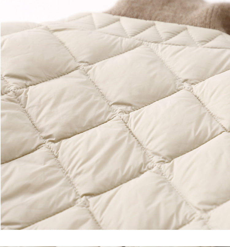 Solid Puffer Jacket