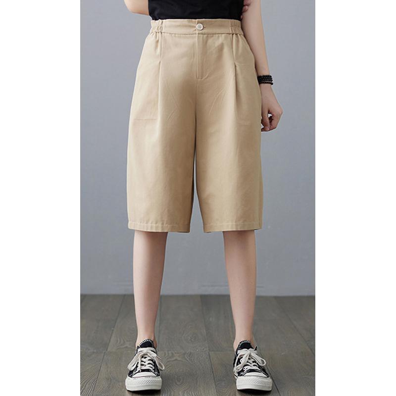 Women Loose Fit Mid-Rise Shorts
