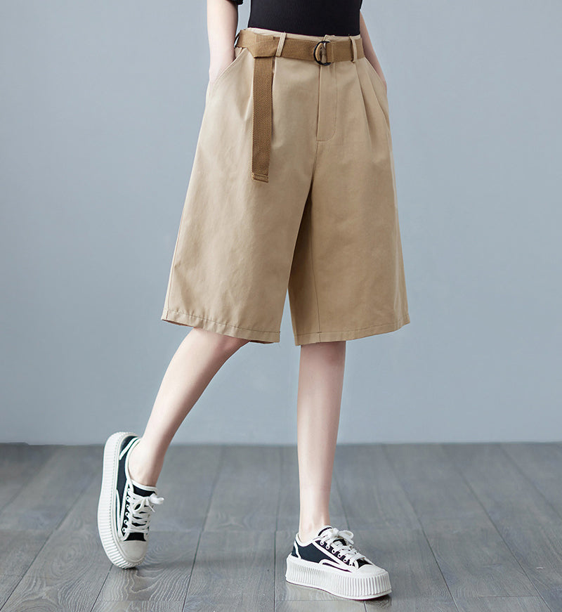 Women Regular Fit Bermuda Shorts