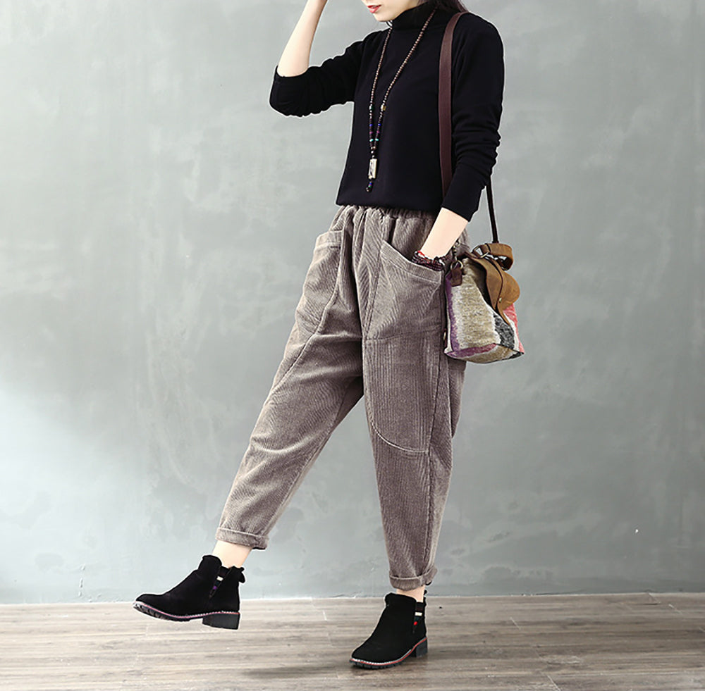 Women Mid-Rise Relaxed Fit Trousers