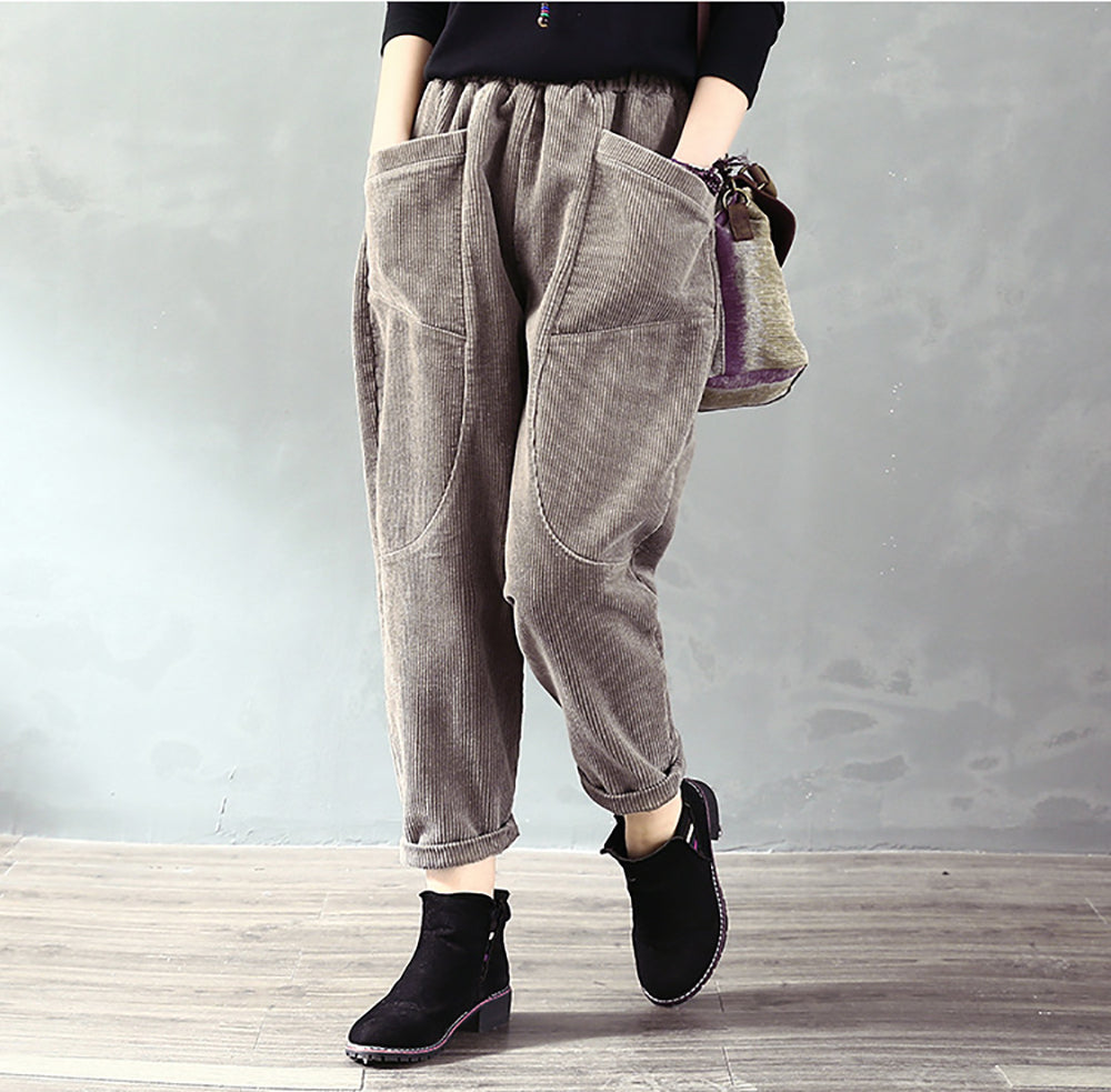 Women Mid-Rise Relaxed Fit Trousers