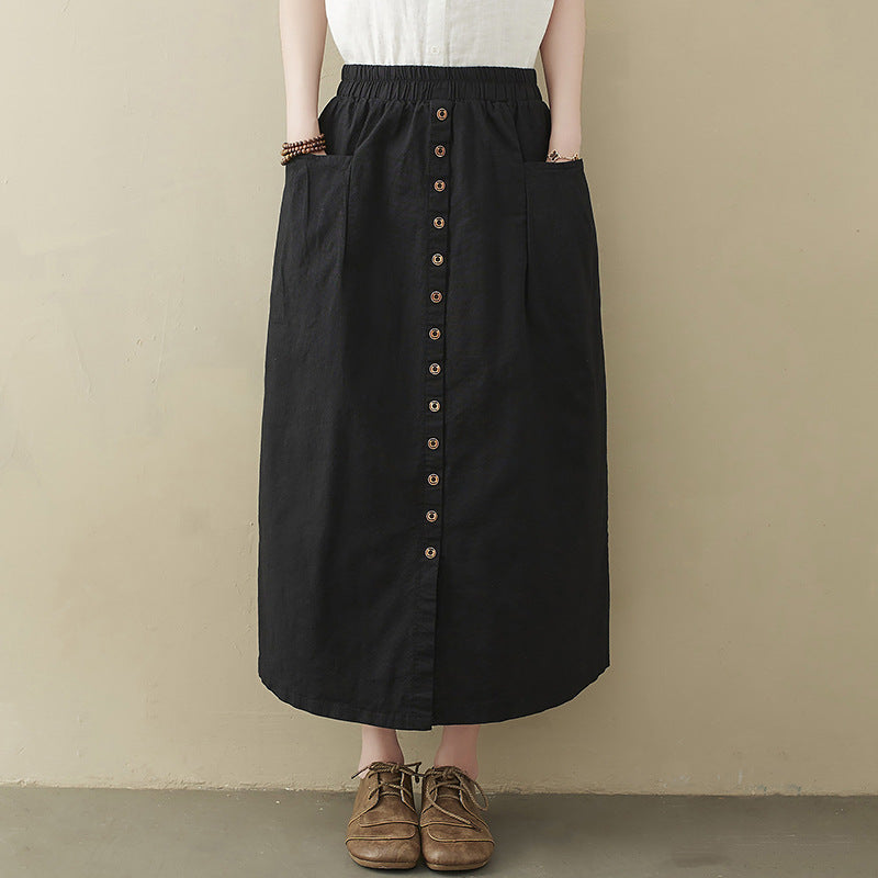 Midi Straight Skirt