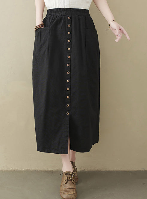 Midi Straight Skirt