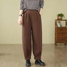 Women Easy Wash Pleated Trousers