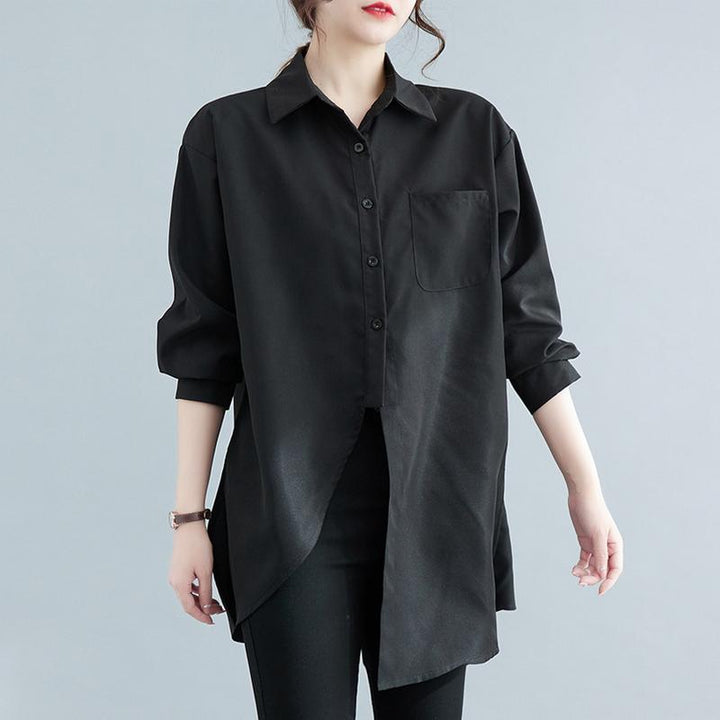Solid Oversized Shirt