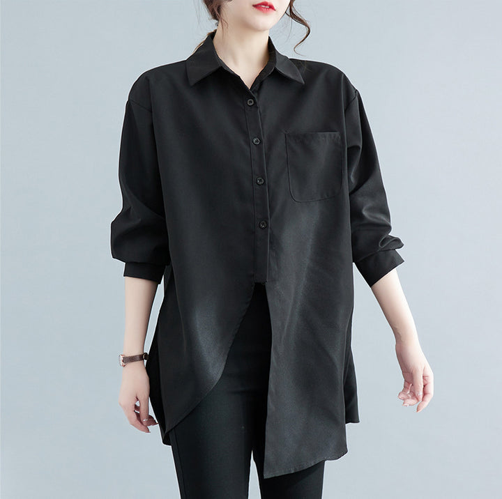 Solid Oversized Shirt