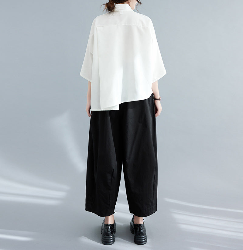 Solid Oversized Shirt