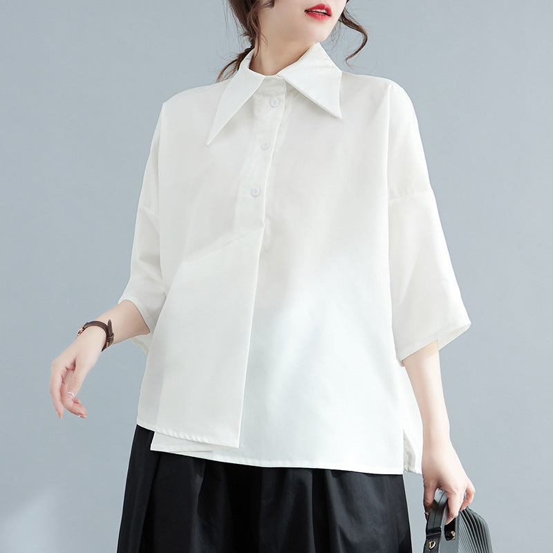 Solid Oversized Shirt