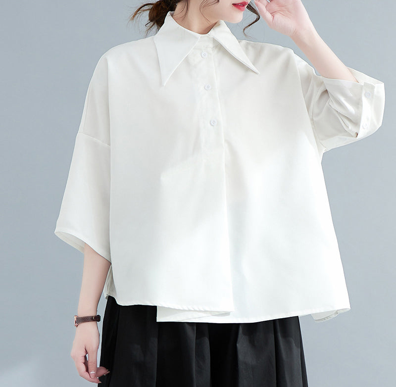 Solid Oversized Shirt