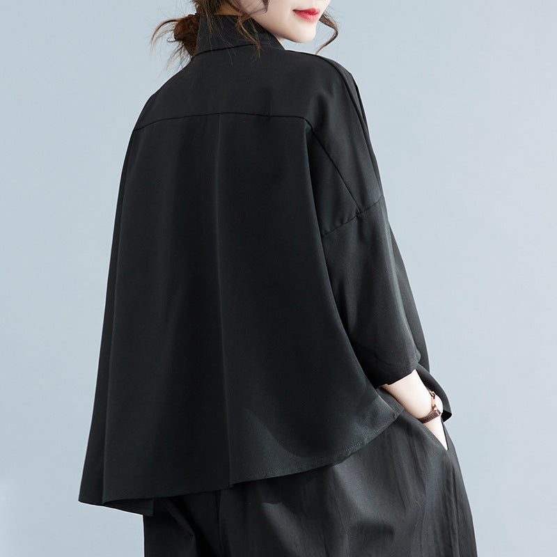 Solid Oversized Shirt