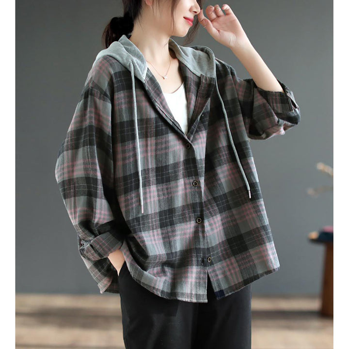 Women Checked Tailored Jacket