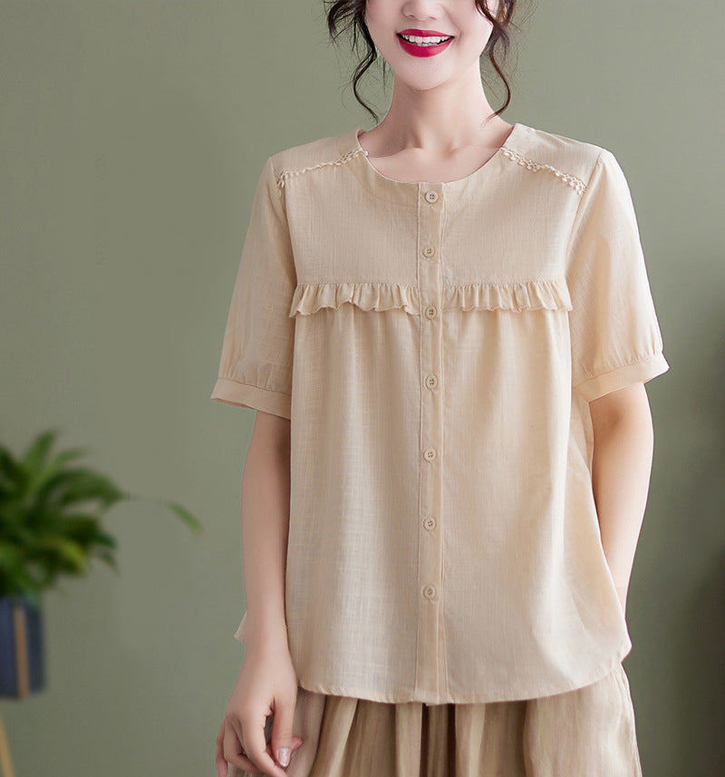 Solid Regular Fit Shirt