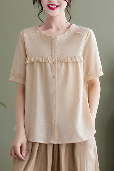 Solid Regular Fit Shirt
