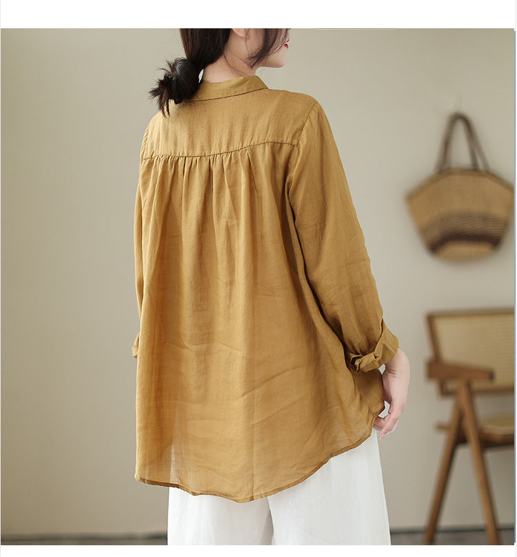 Women Opaque Casual Shirt