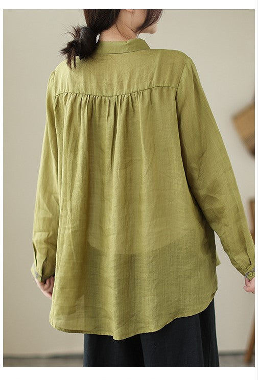 Women Opaque Casual Shirt