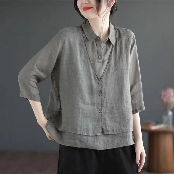 Women Solid Opaque Casual Shirt