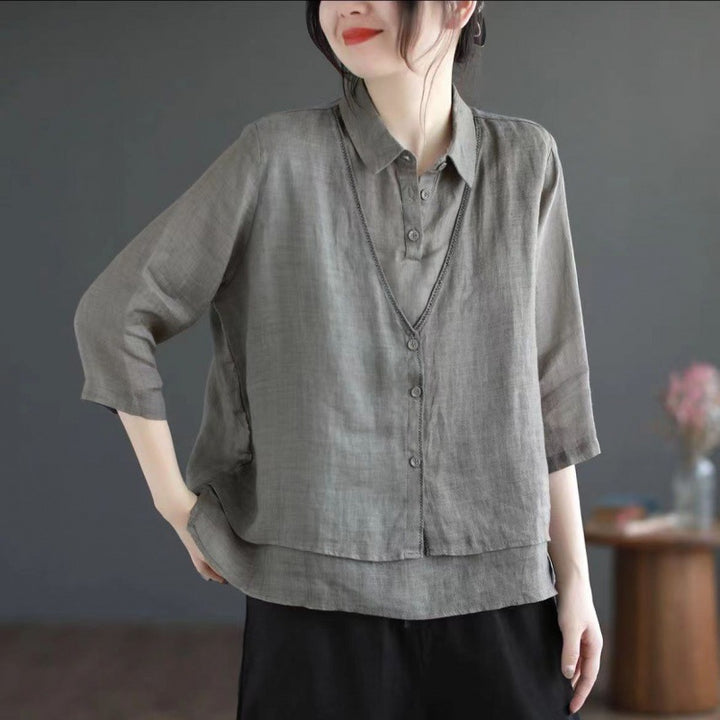 Women Solid Opaque Casual Shirt