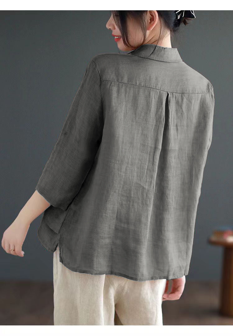 Women Solid Opaque Casual Shirt