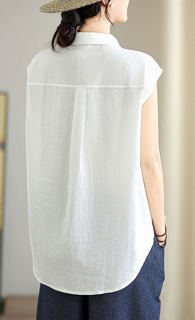 Women Solid Spread Collar Casual Shirt