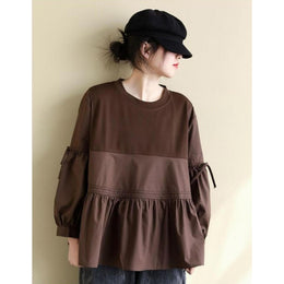 Women Solid Cotton Top