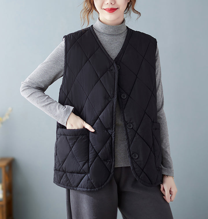 Geometric Padded Jacket