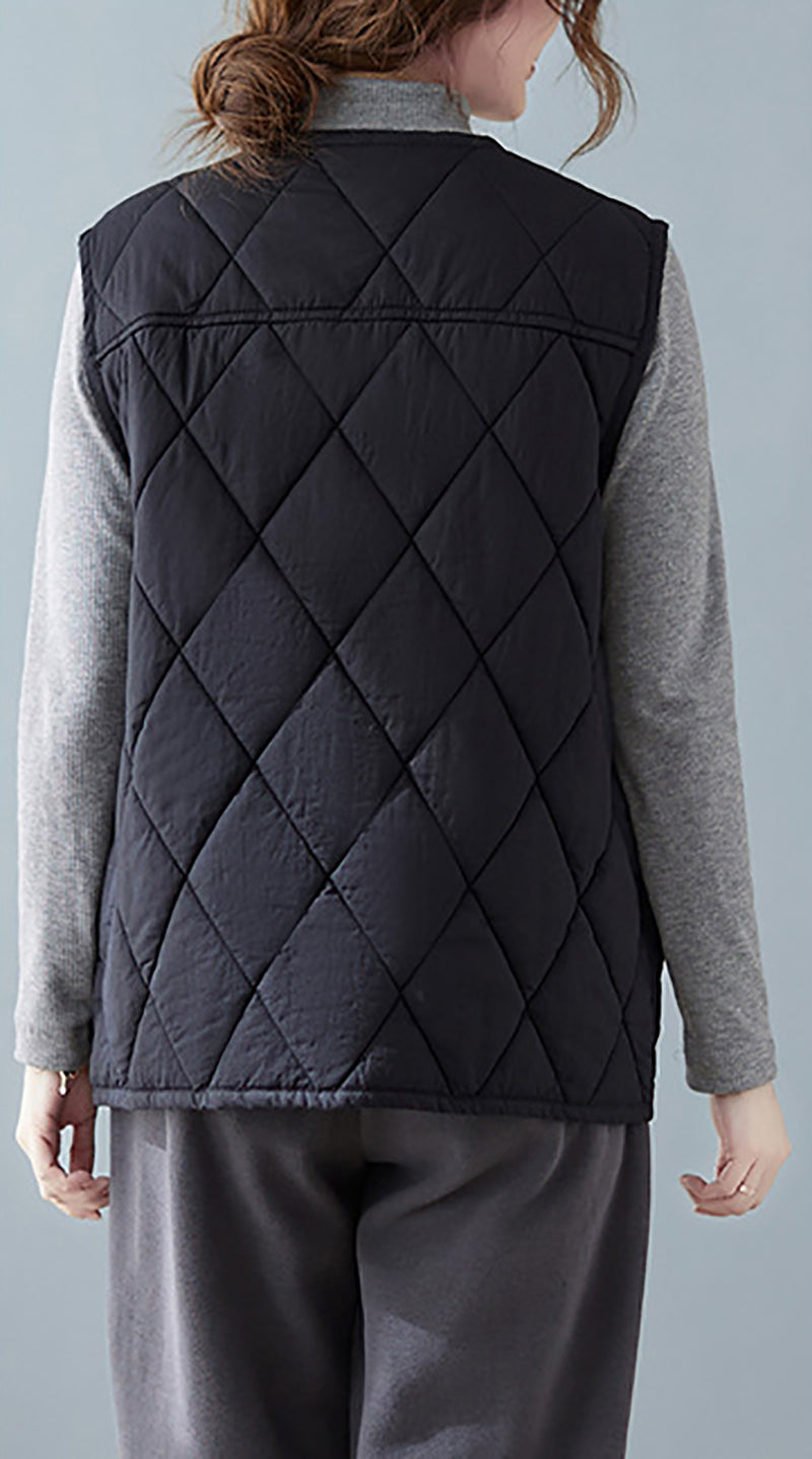 Geometric Padded Jacket