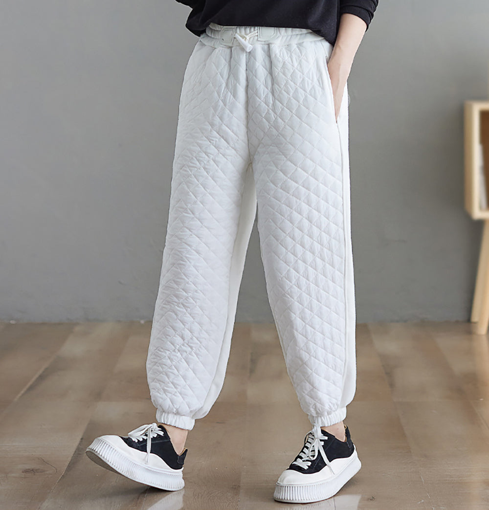 Women Textured Joggers