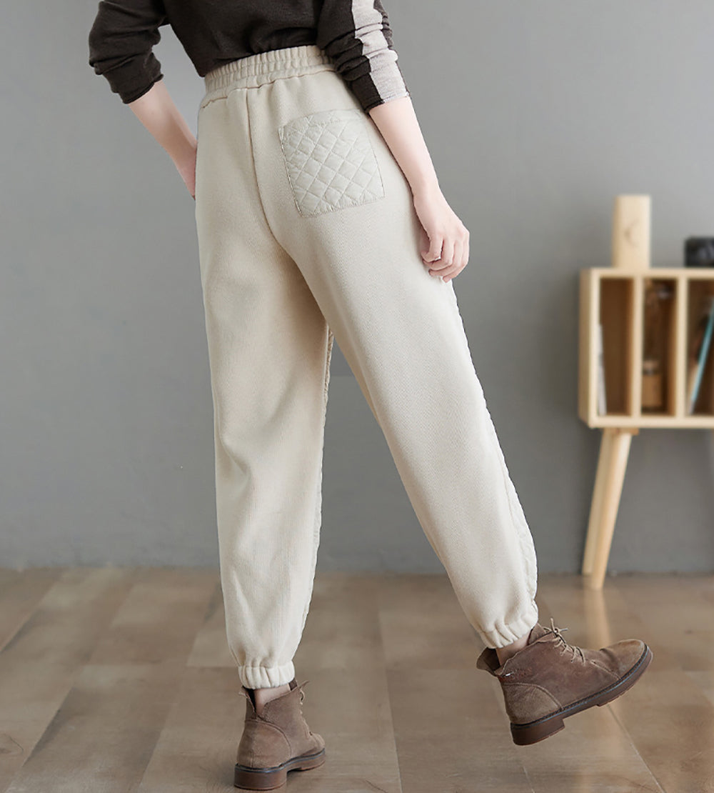 Women Mid-Rise Pleated Trousers