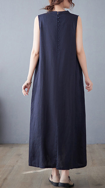 Georgette A-Line Midi Cotton Dress