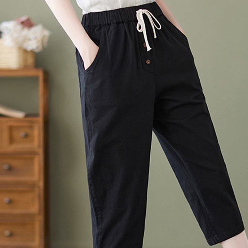 Women Easy Wash Slim Fit Trousers
