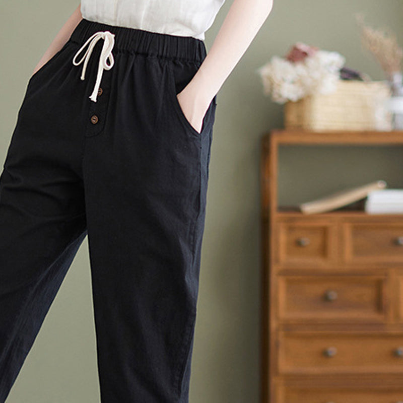 Women Easy Wash Slim Fit Trousers