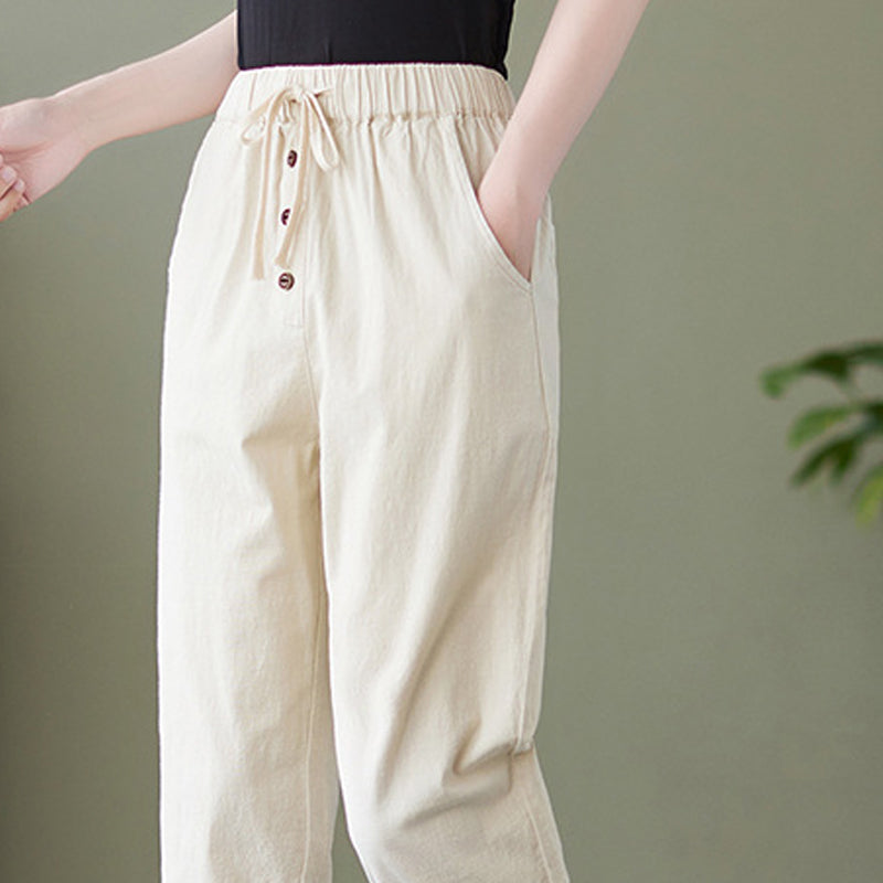 Women Regular Fit Mid-Rise Trousers