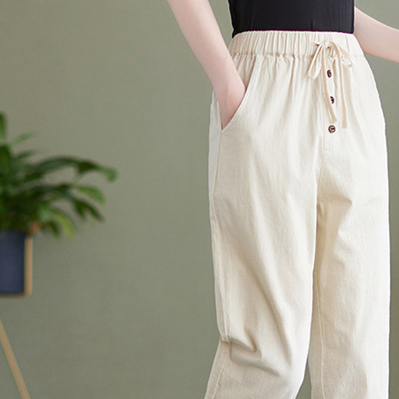 Women Regular Fit Mid-Rise Trousers