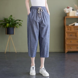 Women Relaxed Fit High-Rise Easy Wash Trousers